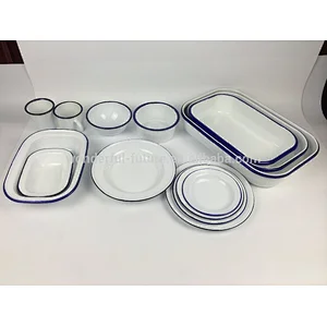 Carbon steel enameled dishes,Carbon steel enameled plates,Carbon steel enameled cookware,Carbon steel enameled tablewares
