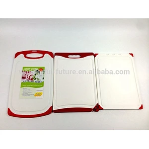 Schneidbrett,PP board,The antibacterial PP chopping board,TPR antiskid chopping board