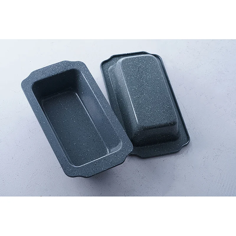 Hot sale good quality professional grey rectangular carbon steel bakeware non stick coating oven baking trays