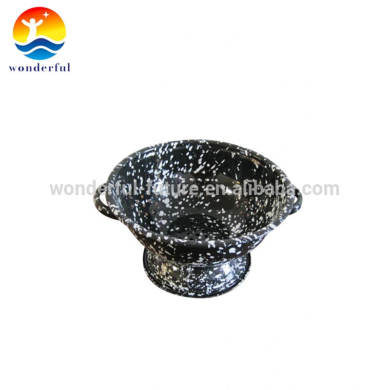 Enamel basket strainer/colander strainer