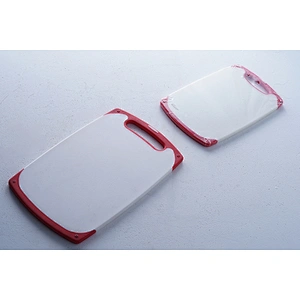 Professional supplier accept custom brand multiple sizes colorful pp cover plastic chopping cutting board for kitchen