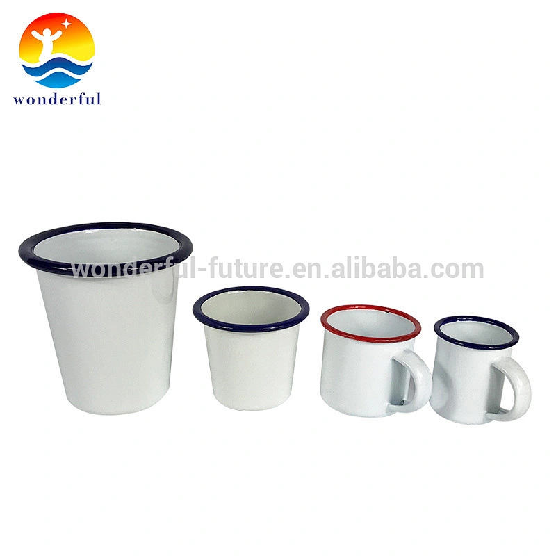Wholesale special design custom printed ice enamel beer cup
