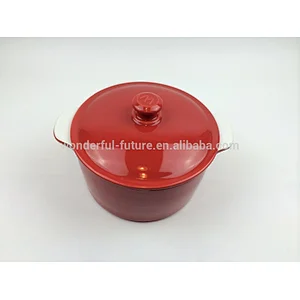 Ceramic saucepan, Ceramic milk pot, Ceramic stockpot, Ceramic warmer with lid