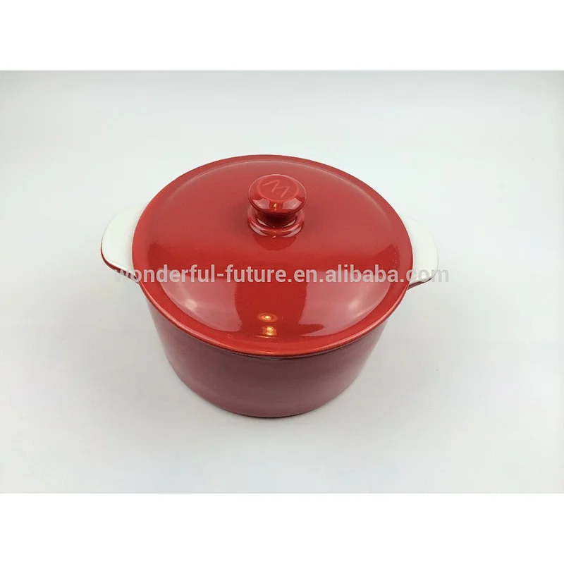 Ceramic saucepan, Ceramic milk pot, Ceramic stockpot, Ceramic warmer with lid