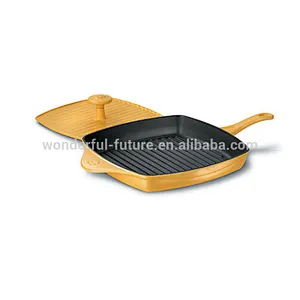 cast iron preseasoned fry pan,cast iron enamel frying pan