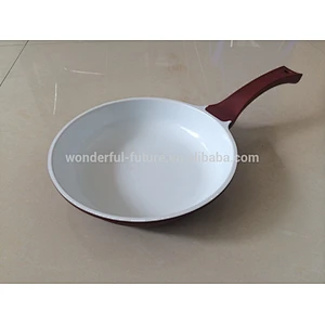 Frying pan ,ceramic coating baking pan,non-stick fry pan with ceramic coating,24cm ceramic coated frying pan