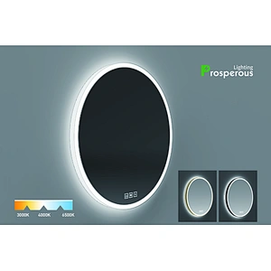 Round Mirror With LED Lights  With Adjustable Light HC2011