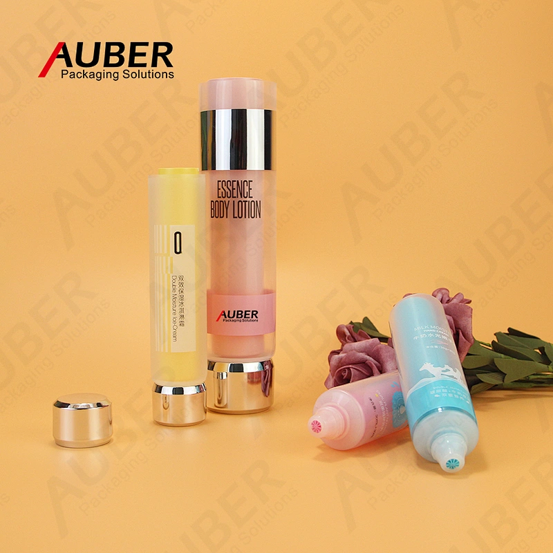 Colorful Dual Chamber Cosmetic Tubes