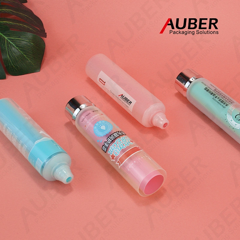 Colorful Dual Chamber Cosmetic Tubes