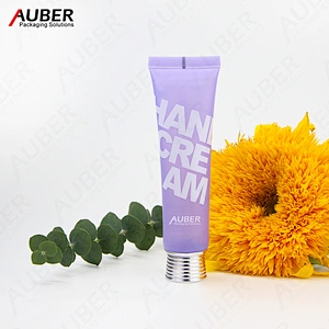 Purple Clear Squeeze Tube for Hand Cream