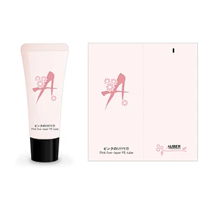 Pink Sakura tubes for hand cream