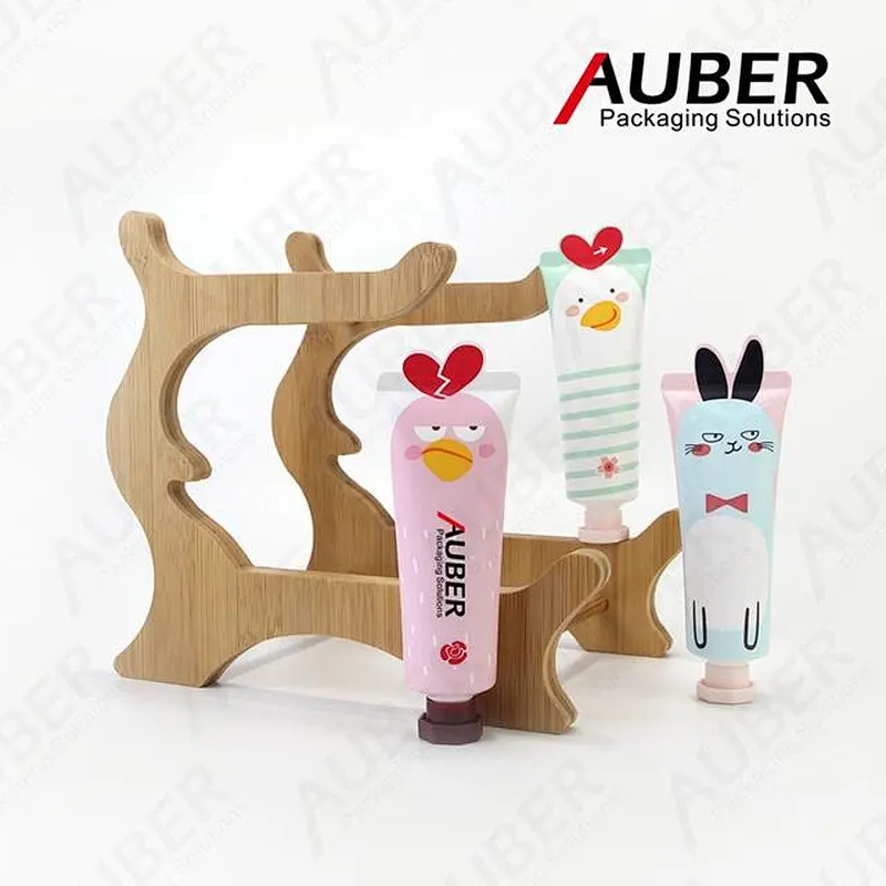 Special tail sealing cute animal PE tubes