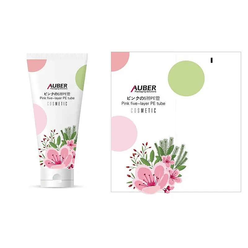 Big dot cosmetic tube packaging