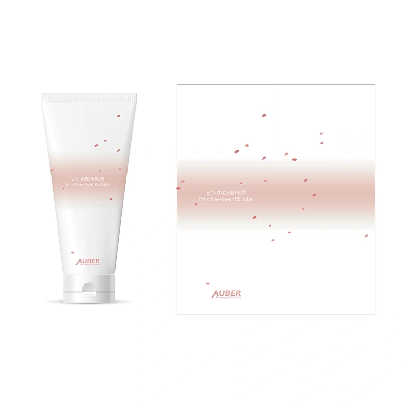 Gradient petal five layer tube