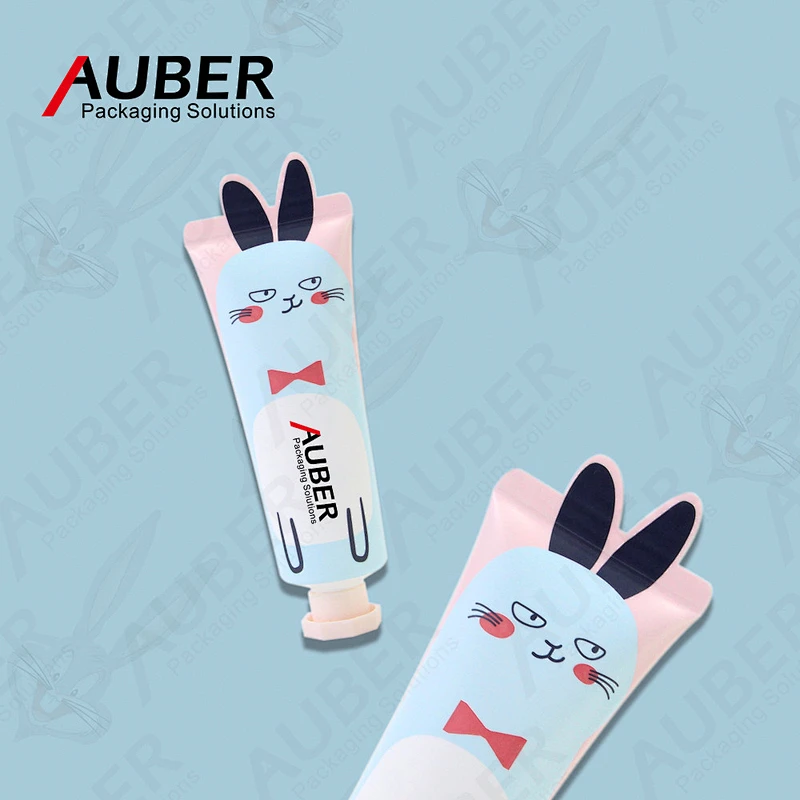 Cute rabbit tail plastic squeeze tubes