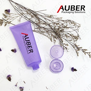 Matte purple transparent PE tubes