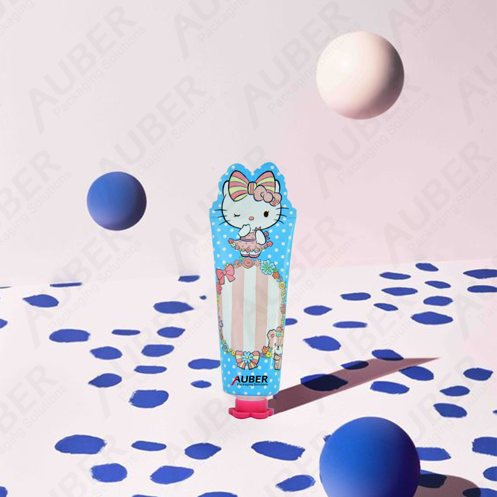 Cute hello kitty ABL tube with colored cap