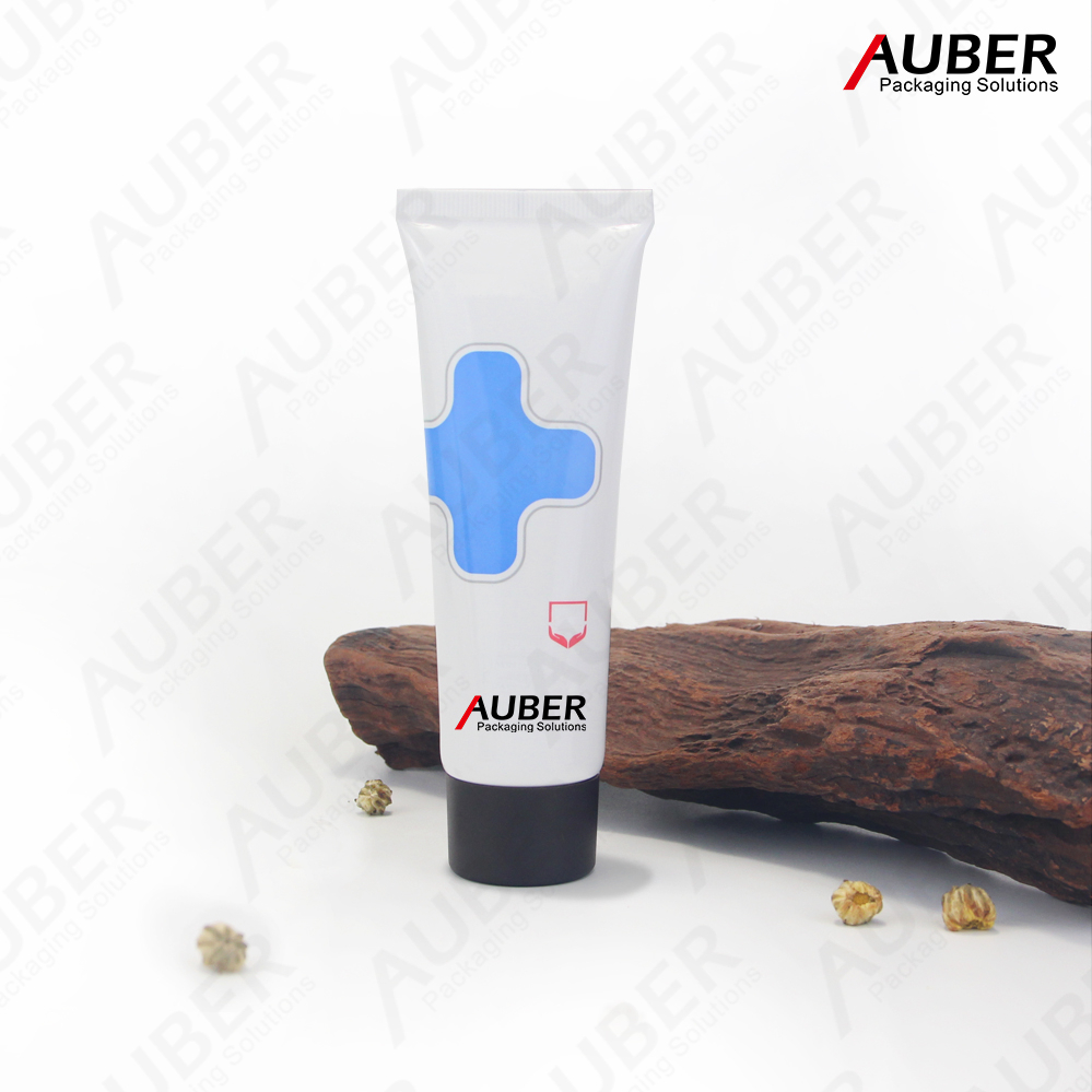 Medical ABL tube packaging with black screw on cap