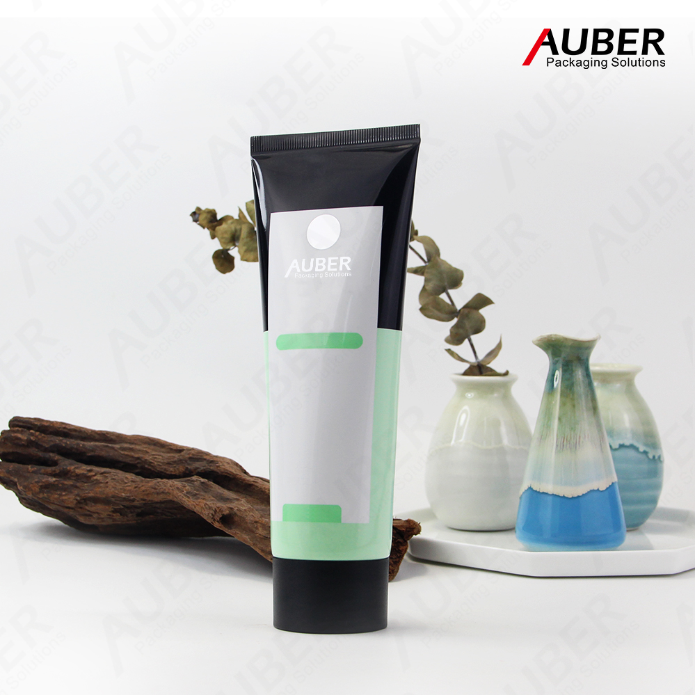 Glossy varnish ABL tube with black screw on cap