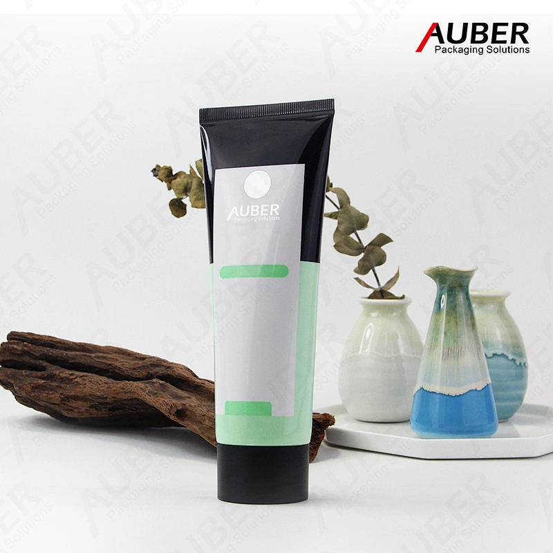 Glossy varnish ABL tube with black screw on cap