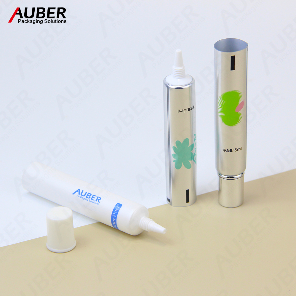 Printed nozzle tube with screw on cap