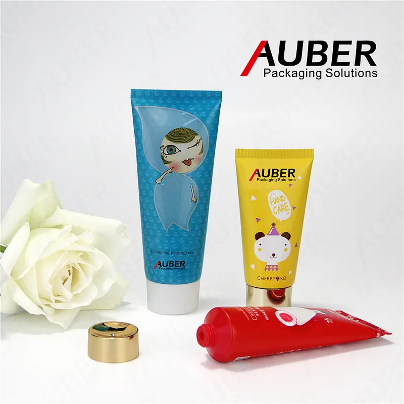 Colored cartoon printing plastic laminated tube