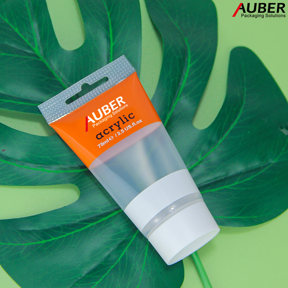 Auber D40mm custom clear tube packaging