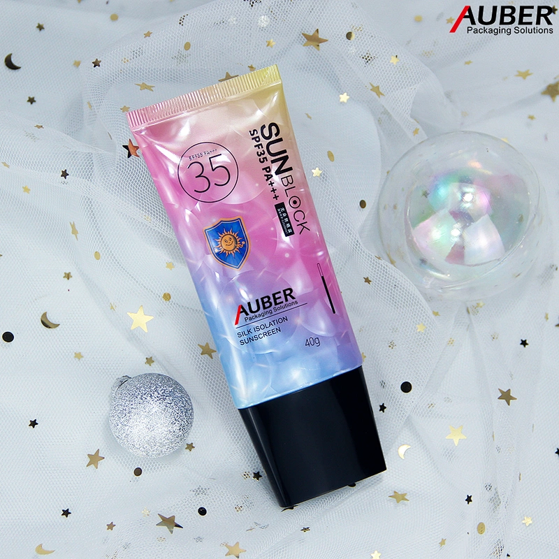 D35mm Oval Cosmetics Tube for Suncreen Cream