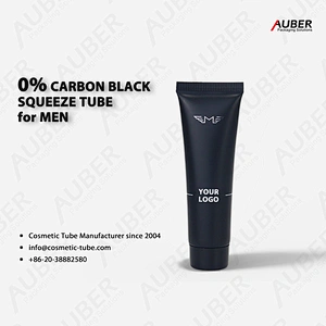 Non-carbon Black Tube Packaging for Men Skincare