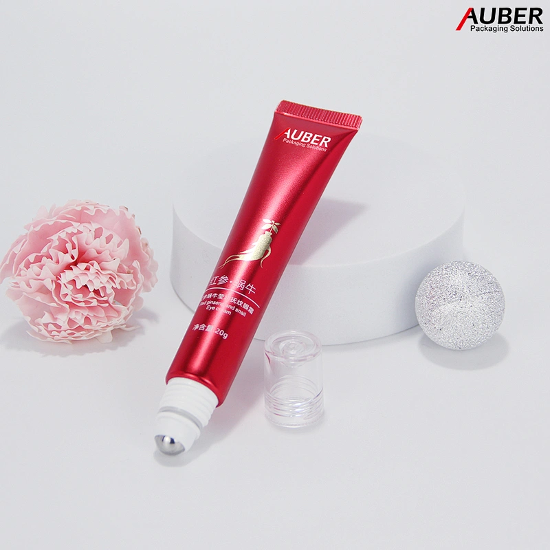 Auber Packaging D19mm Massage Tube  with Cool Touching Roller Ball Applicator