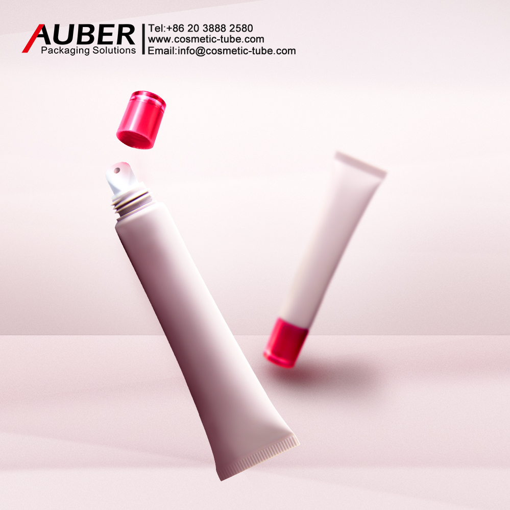 Auber D19mm custom lip gloss tubes in vibrant colors