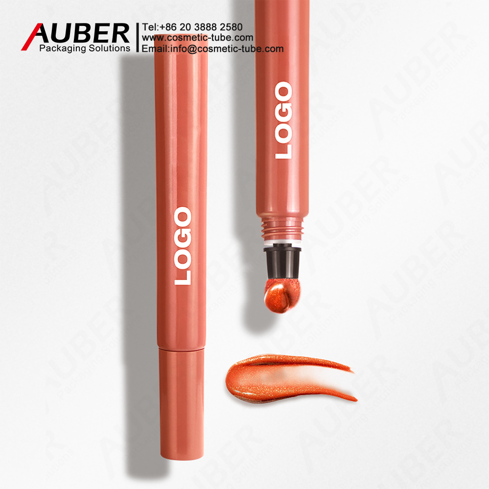 concealer tube with brush