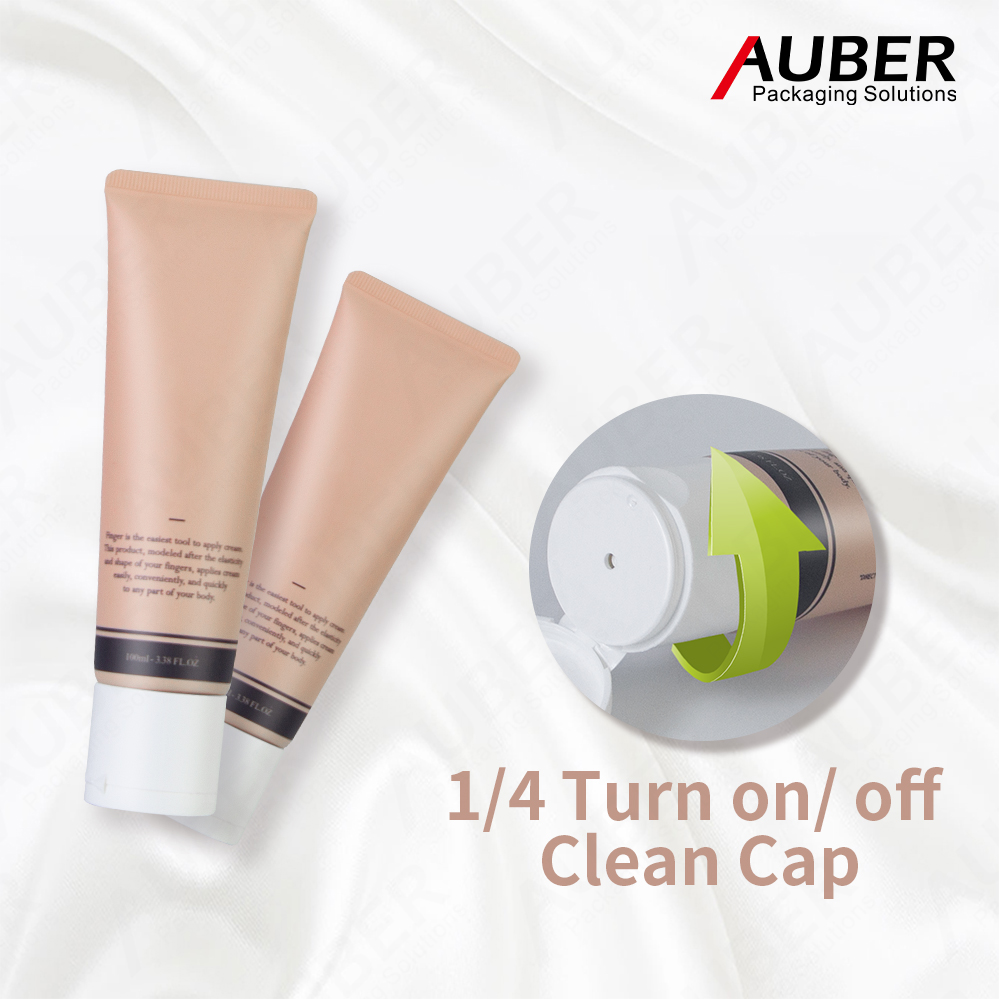 Recyclable Packaging Tube with New Flip Top Cap