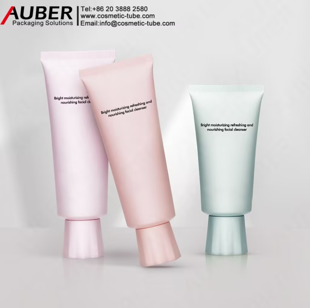 facial cleanser tube