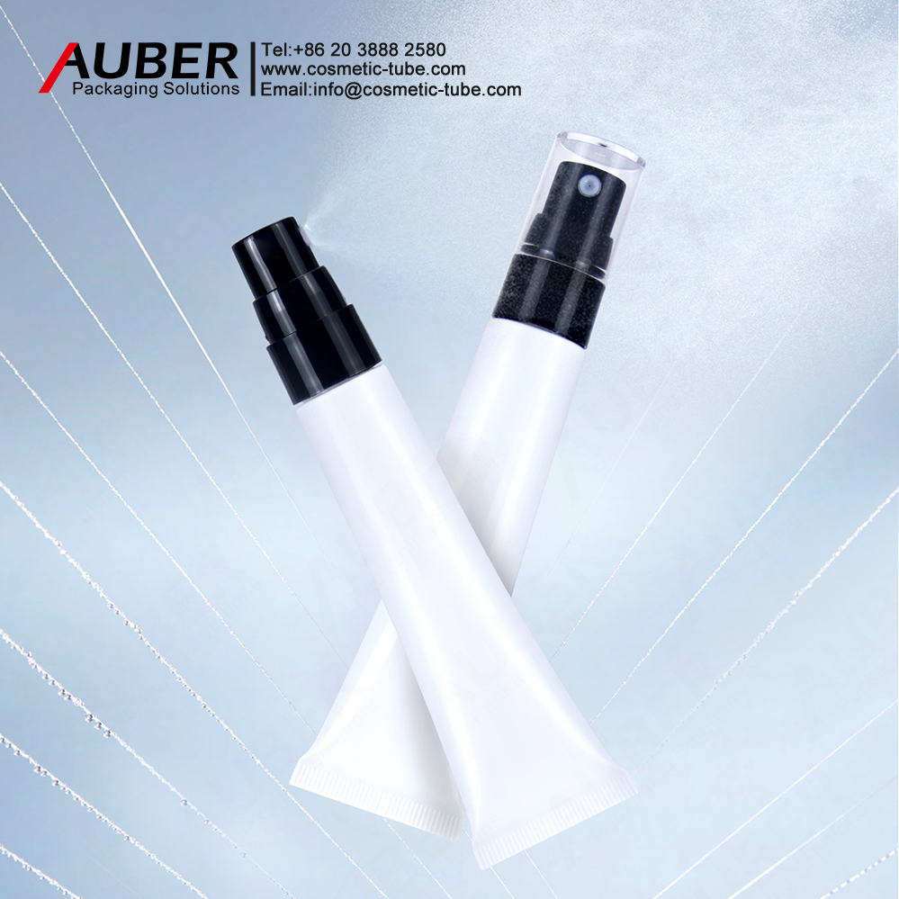 Auber D22mm Airless Skincare Packaging Tube With Spray Pump