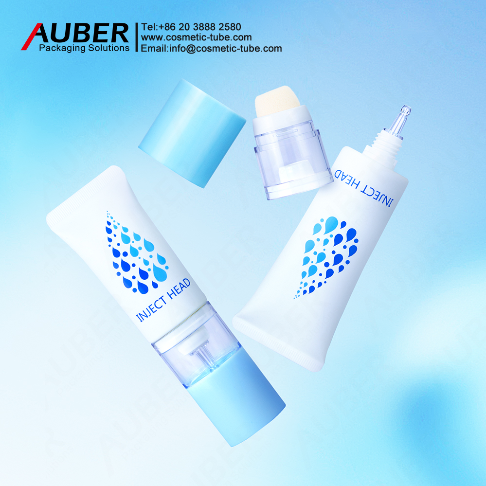 Auber D30mm Dropper Foundation Cream Tube With Sponge Applicator