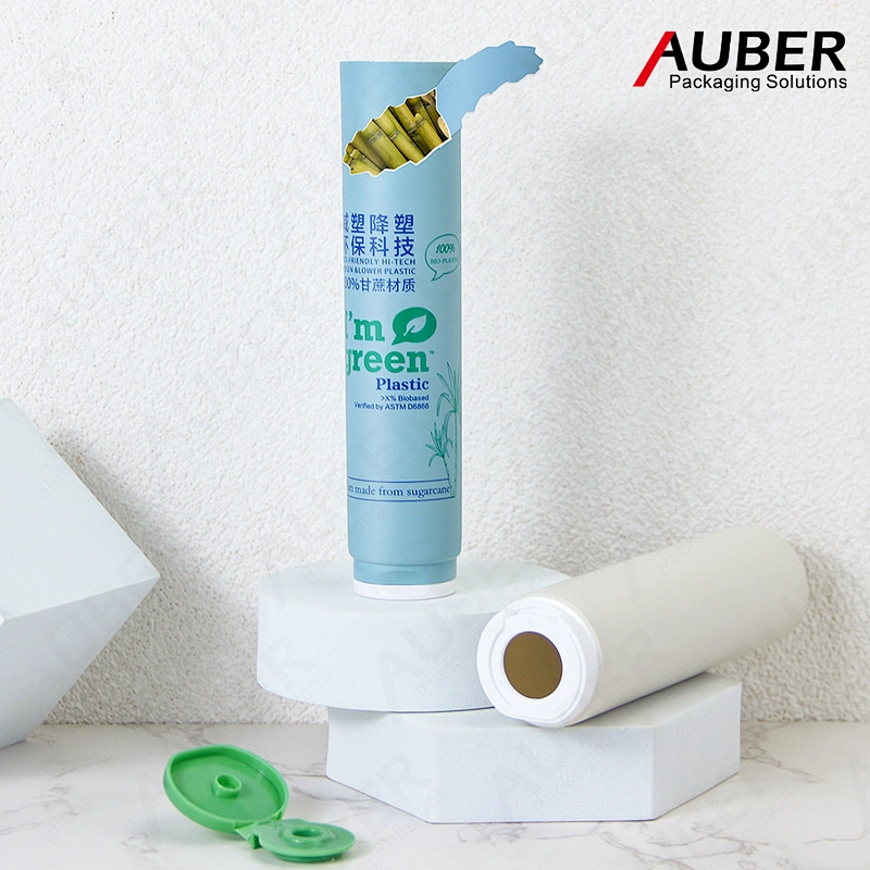 Sugarcane Squeeze Tube with New Low Profile Cap