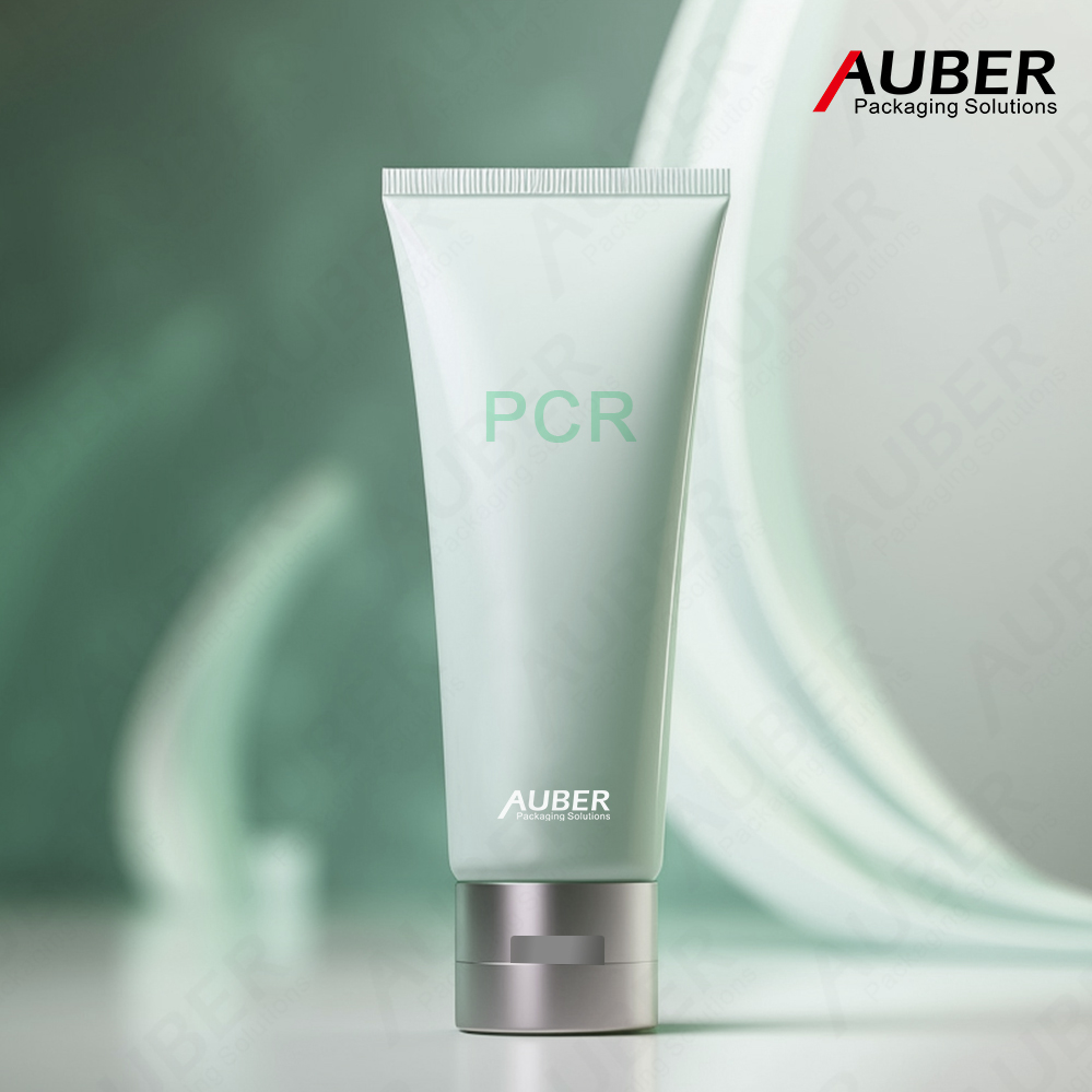 PCR eco tubes packaging for facial cleanser