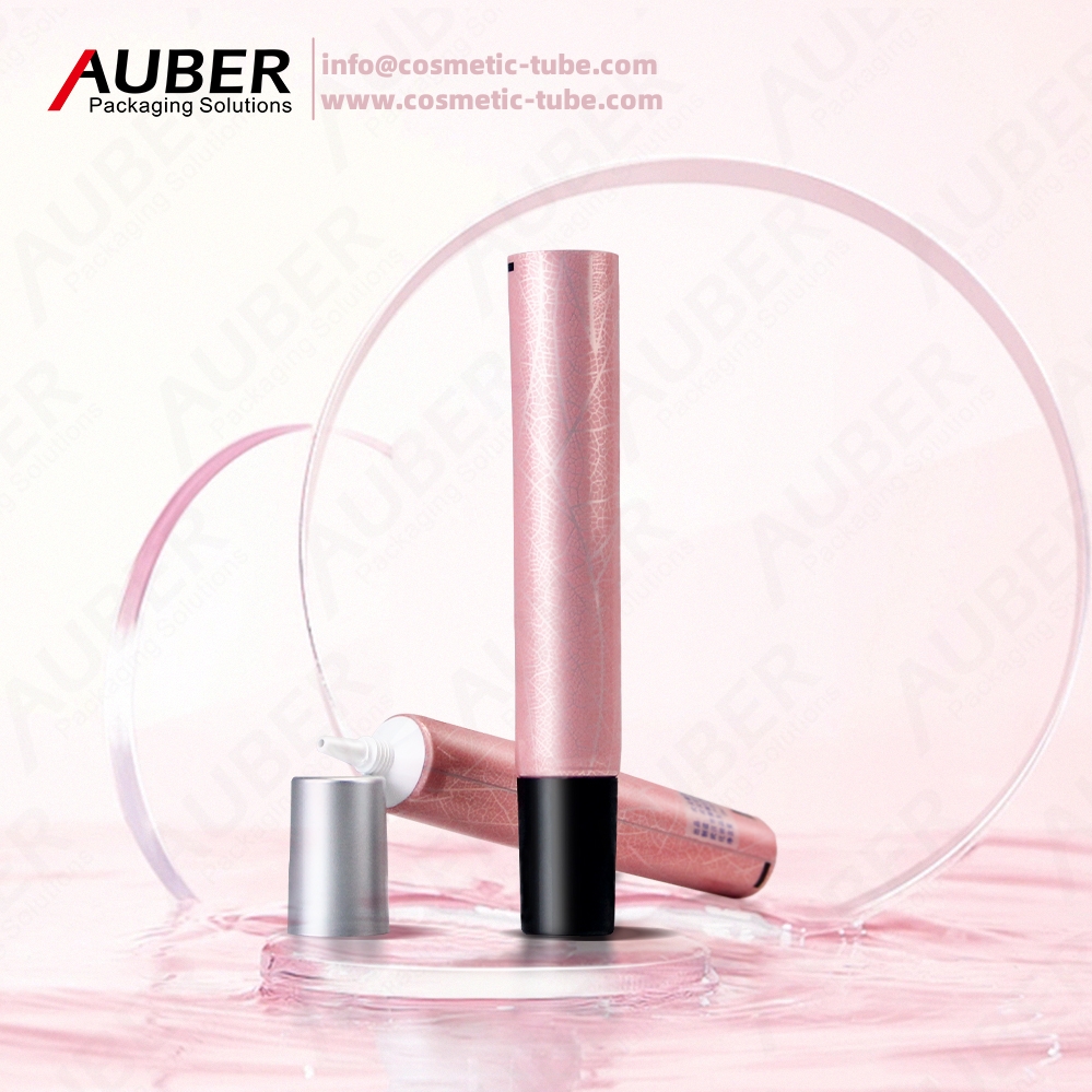Aluminum laminated nozzle tube for eye serum