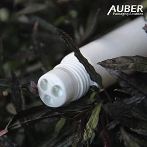 Auber D19mm Eye Cream Tube Triple Glass Roller Ball Applicator