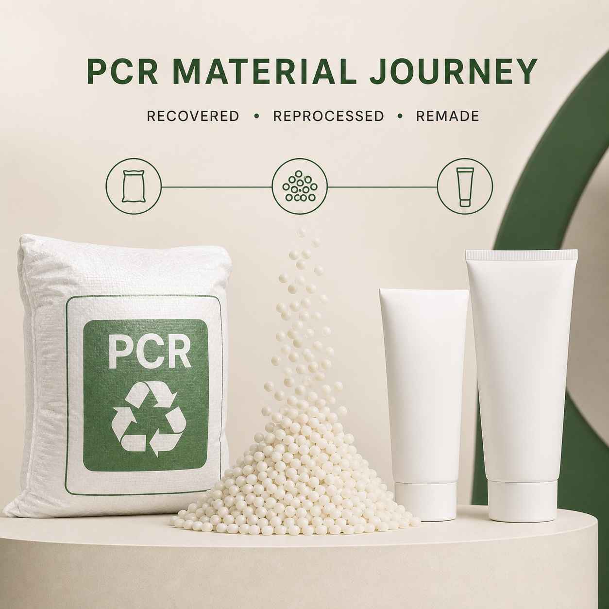 PCR material journey