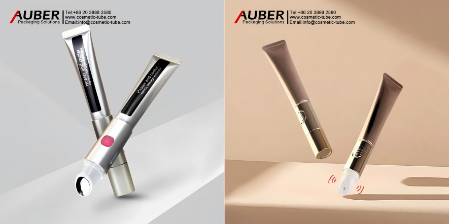 Eye Cream Tube with metal applicator