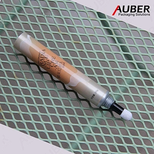 Auber D19mm Custom lip gloss tubes with soft sponge heads