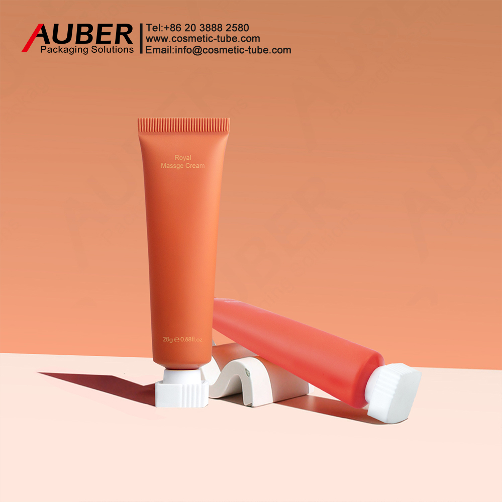 Auber D22mm hand lotion tube packaging with Square cap