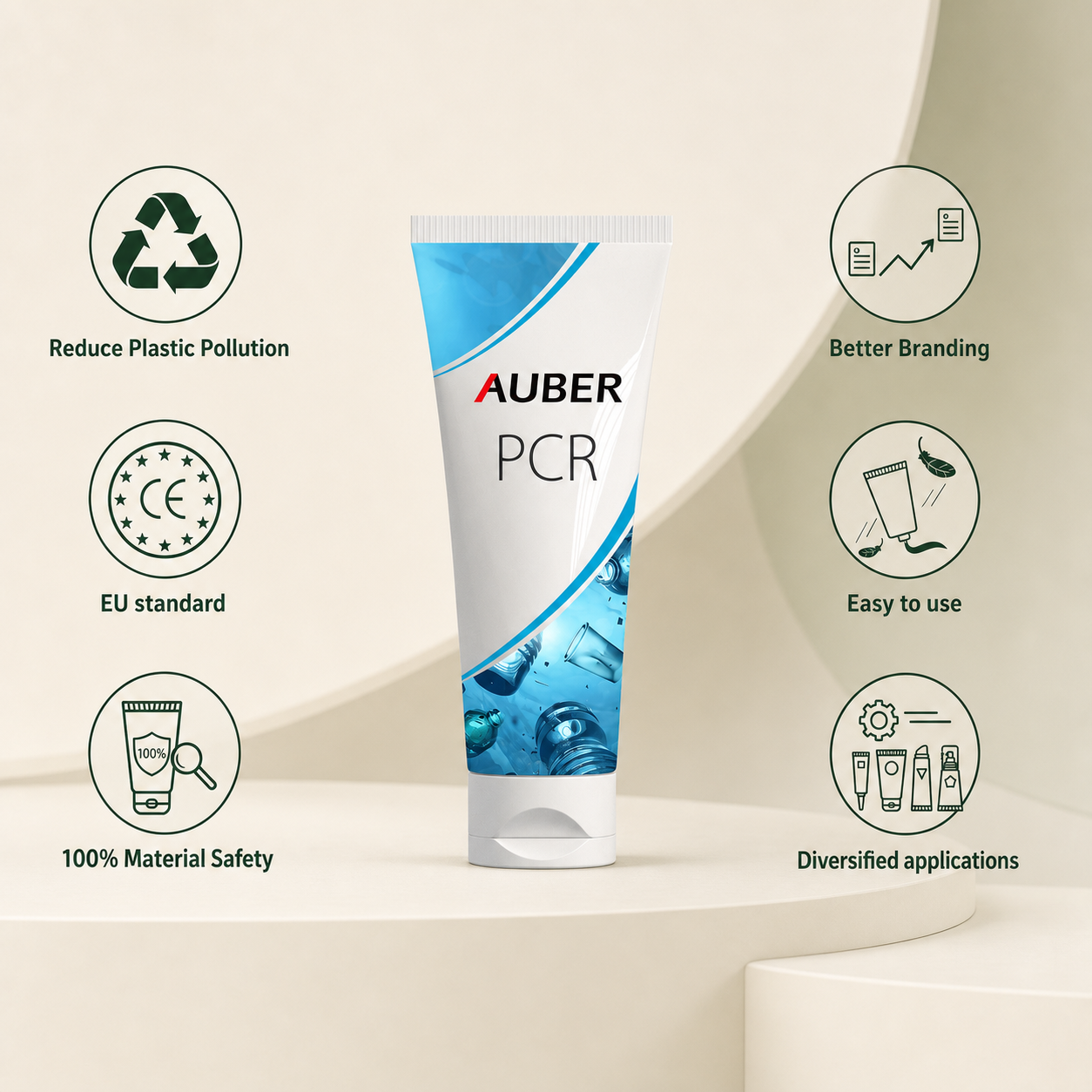 Auber PCR  cosmetic tube
