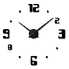 Simple style DIY wall clock with luxury acrylic dial for promotion & decoration