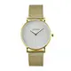 luxury quartz custom logo gold chian watch simple wristwatches minimalist watch