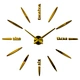 Fashion Diy 3d Wall Clock Design Acrylic Mirror Clocks Stickers Large Decorative Mounted Clock
