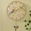 Bird 3d home decoration clock resin pendulum wall clock