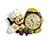 3D Retro Clock Fancy Resin Chef Decorative Wall Clock
